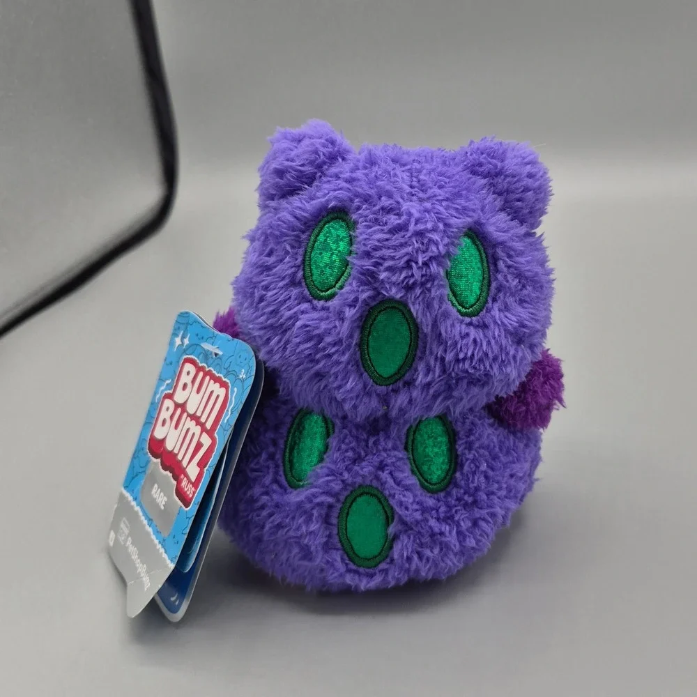 Rare BumBumz Bradley Uppercrust the Frog PetShopBumz Purple Frog Plush 2025